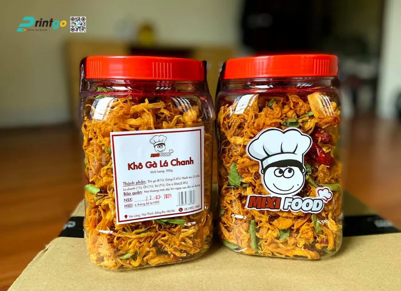 Tem nhãn khô gà