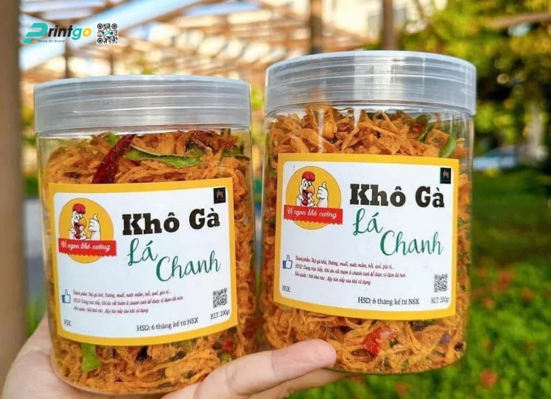 Tem nhãn khô gà
