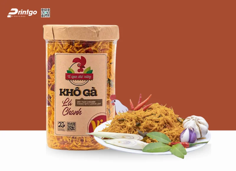 Chất liệu in tem thịt sấy