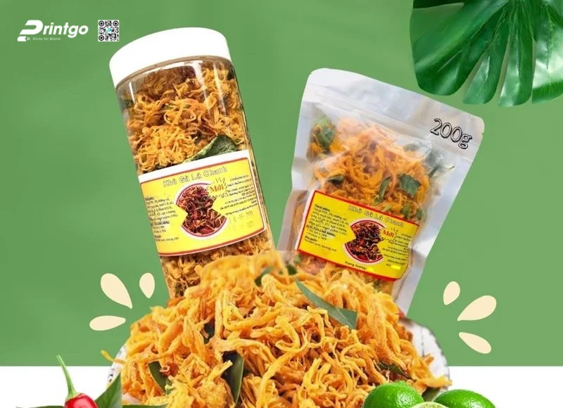 Tem nhãn khô gà