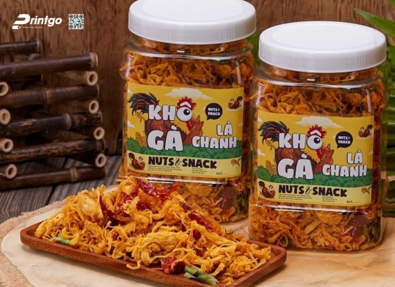 Tem nhãn khô gà