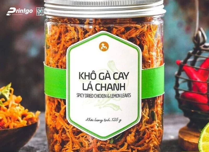Tem nhãn khô gà