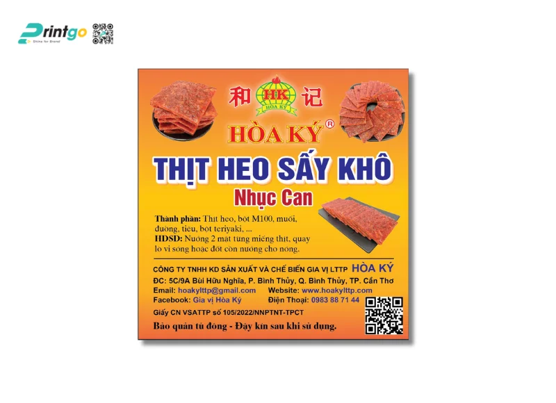Tem nhãn khô heo