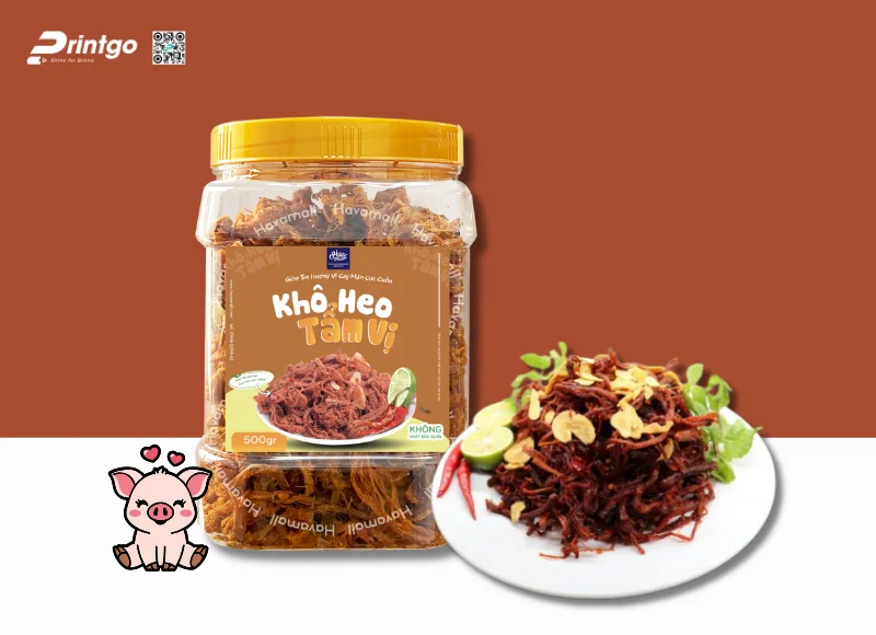 Tem nhãn khô heo