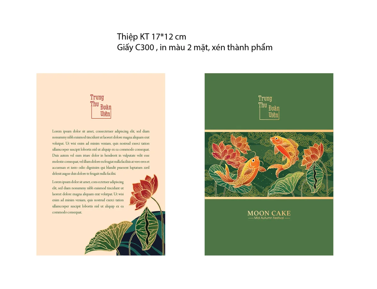 Mẫu thiệp trung thu đẹp dành cho doanh nghiệp