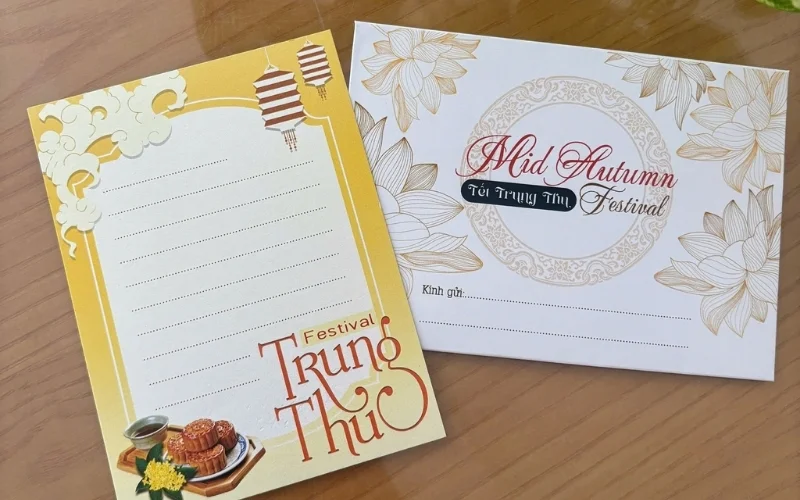 Mẫu thiệp trung thu đẹp gửi tặng nhân viên