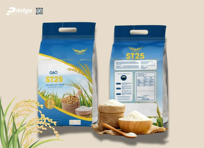 Tổng hợp các mẫu thiết kế bao bì gạo đẹp, sáng tạo nhất năm 2025