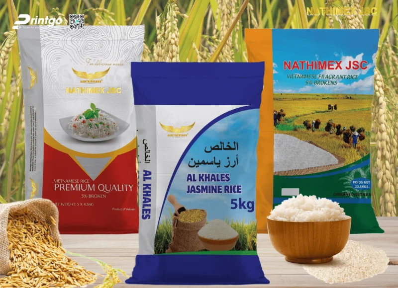 Tổng hợp các mẫu thiết kế bao bì gạo đẹp, sáng tạo nhất năm 2025