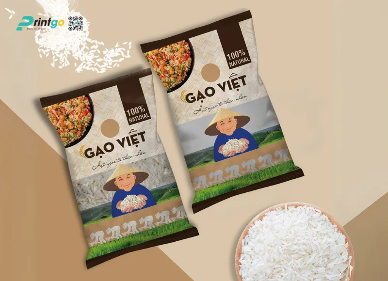 Tổng hợp các mẫu thiết kế bao bì gạo đẹp, sáng tạo nhất năm 2025