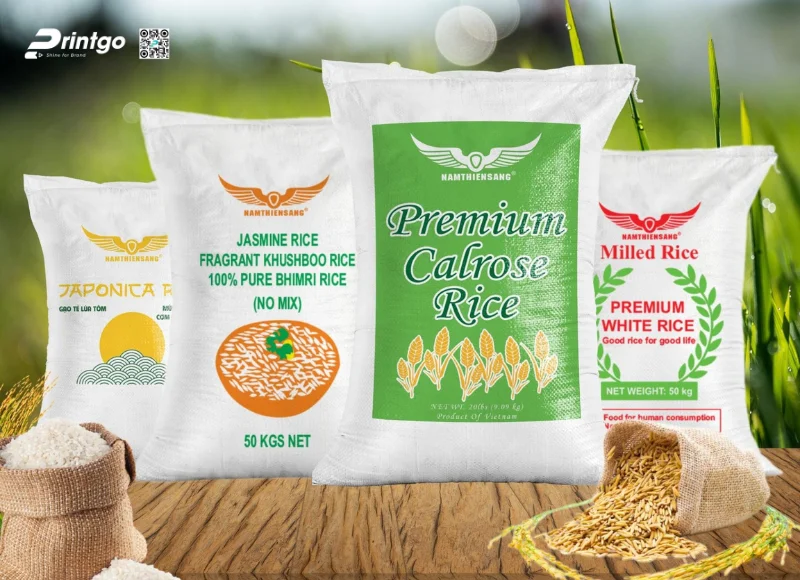 Tổng hợp các mẫu thiết kế bao bì gạo đẹp, sáng tạo nhất năm 2025