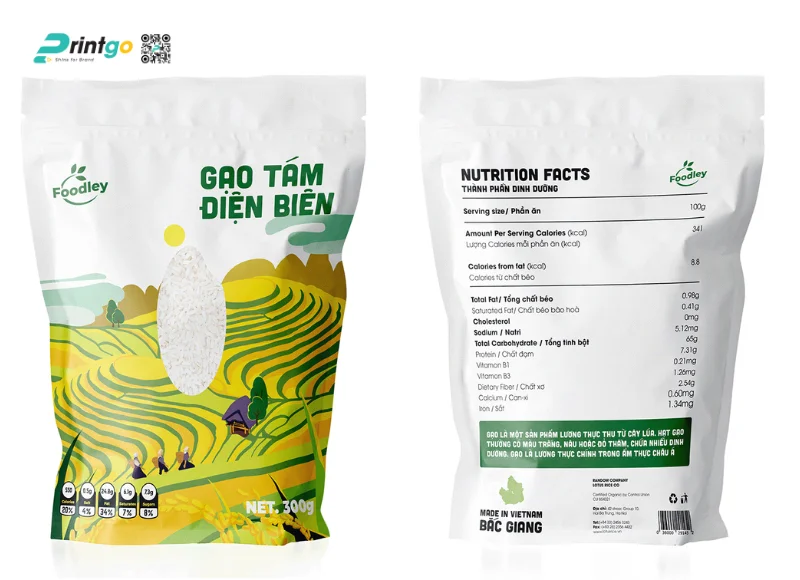 Tổng hợp các mẫu thiết kế bao bì gạo đẹp, sáng tạo nhất năm 2025