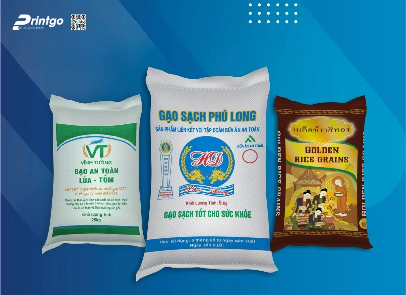 Tổng hợp các mẫu thiết kế bao bì gạo đẹp, sáng tạo nhất năm 2025