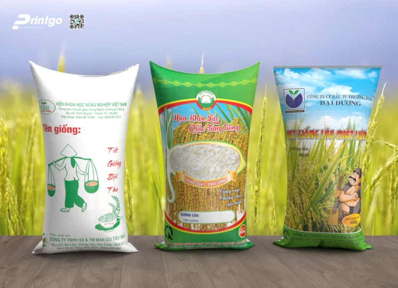 Tổng hợp các mẫu thiết kế bao bì gạo đẹp, sáng tạo nhất năm 2025