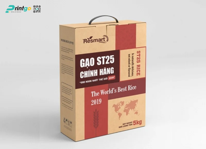 Tổng hợp các mẫu thiết kế bao bì gạo đẹp, sáng tạo nhất năm 2025
