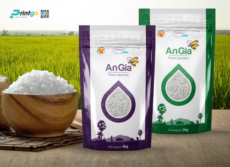 Tổng hợp các mẫu thiết kế bao bì gạo đẹp, sáng tạo nhất năm 2025