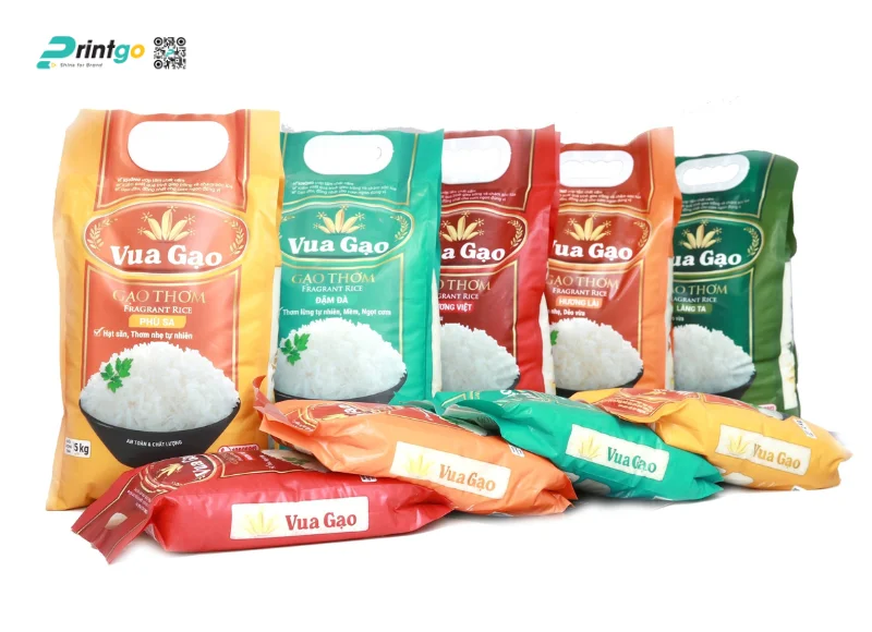 Tổng hợp các mẫu thiết kế bao bì gạo đẹp, sáng tạo nhất năm 2025
