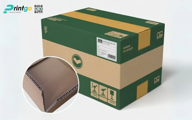 Thùng carton đóng hàng xuất khẩu 5 lớp Thùng carton đóng hàng xuất khẩu 5 lớp