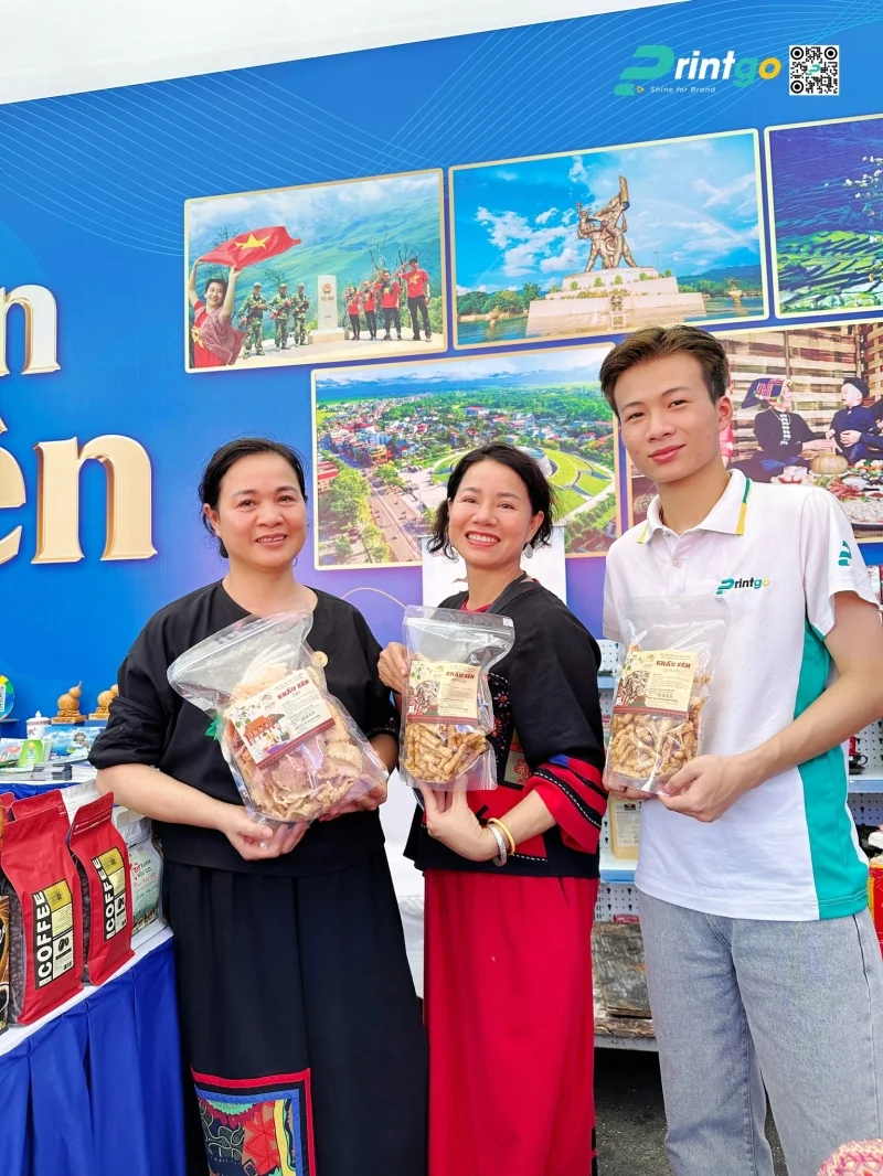 Printgo ghé thăm gian hàng của Khẩu Xén Mường Lay (OCOP 3 sao)