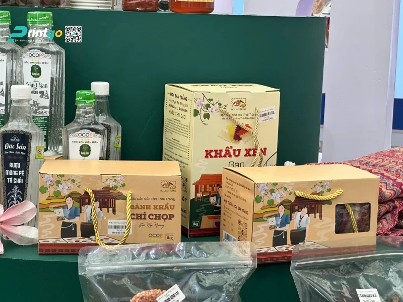 Thiết kế và in hộp đựng Khẩu Xén Mường Lay (OCOP 3 sao)