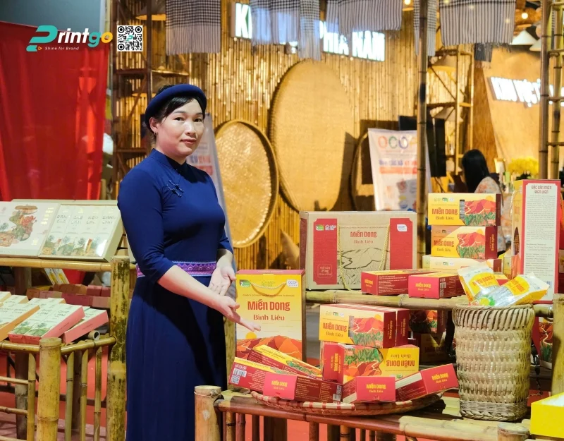 Triển lãm 80 năm thành tựu đất nước: Sản phẩm OCOP mang dấu ấn Printgo