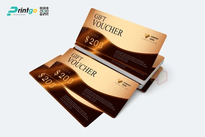 Mẫu voucher in ấn thoe yêu cầu của khách hàng 