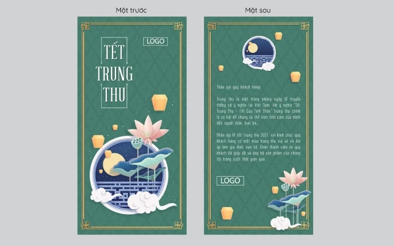 Những yếu tố lựa chọn mẫu thiệp trung thu đẹp phù hợp