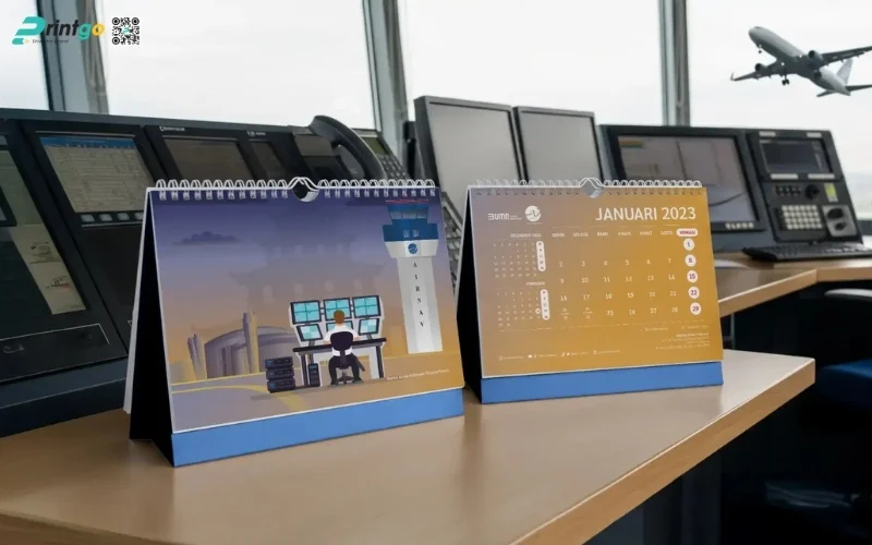 Mẫu lịch để bàn độc quyền kiểu dáng chữ A mới nhất 2026