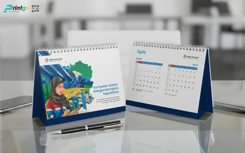 Mẫu lịch để bàn độc quyền kiểu dáng chữ A mới nhất 2026
