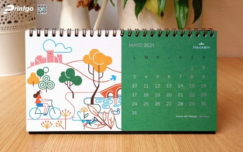 Bộ sưu tập mẫu lịch bàn độc quyền mới nhất 2026