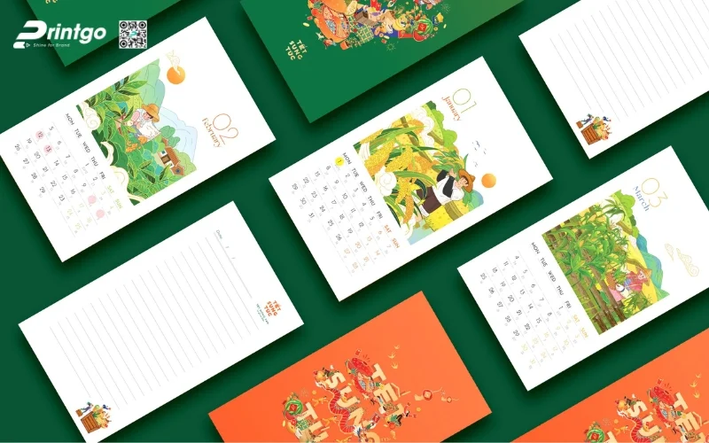 Công ty in lịch tết chất lượng tại Hà Nội - Printgo