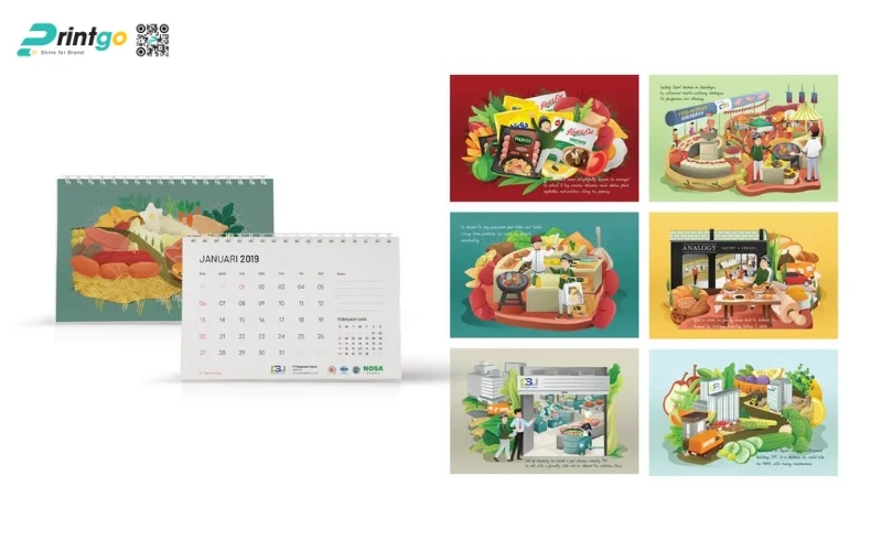Điểm danh 10+ công ty in lịch tết chất lượng tại Hà Nội