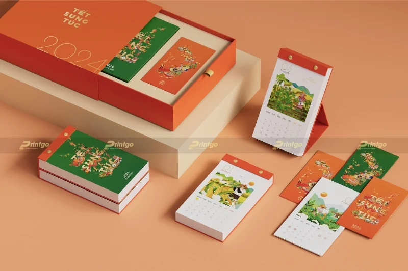 Đặt lịch để bàn theo yêu cầu độc quyền - truyền tải giá trị thương hiệu