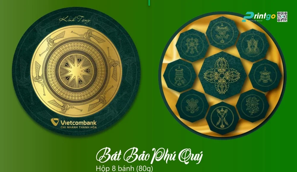 Dự án in hộp bánh trung thu Vietcombank Thanh Hoá