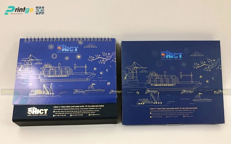 HICT và Printgo: Sản xuất lịch để bàn ghi dấu ấn riêng cho thương hiệu