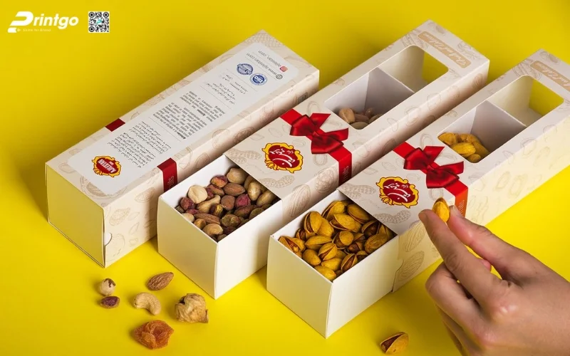 Mẫu bao bì granola dạng hộp mềm