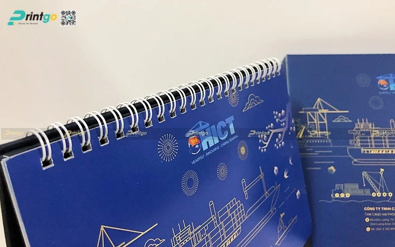 HICT và Printgo: Sản xuất lịch để bàn ghi dấu ấn riêng cho thương hiệu