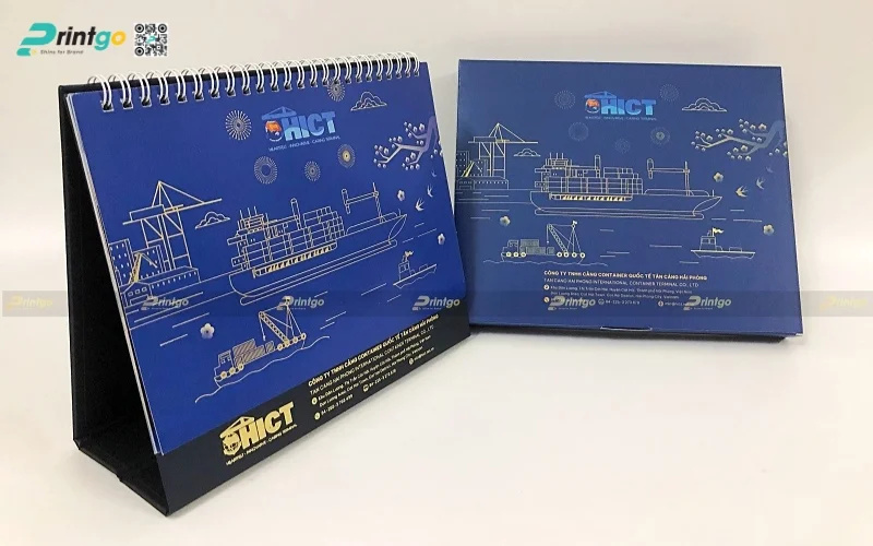 HICT và Printgo: Sản xuất lịch để bàn ghi dấu ấn riêng cho thương hiệu