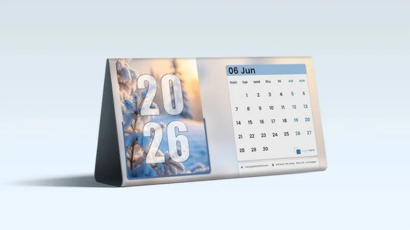 Xu hướng thiết kế & in lịch để bàn theo yêu cầu năm 2026 