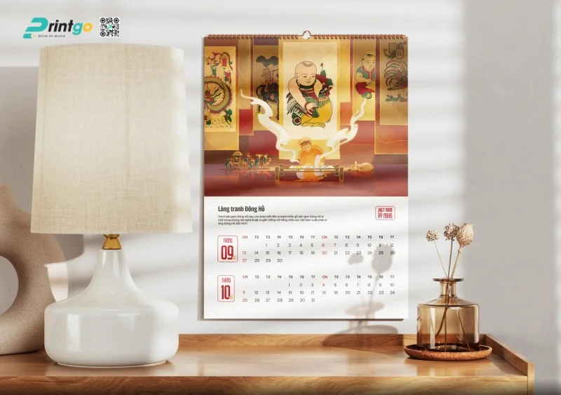 Tổng hợp mẫu lịch treo tường độc đáo, ấn tượng
