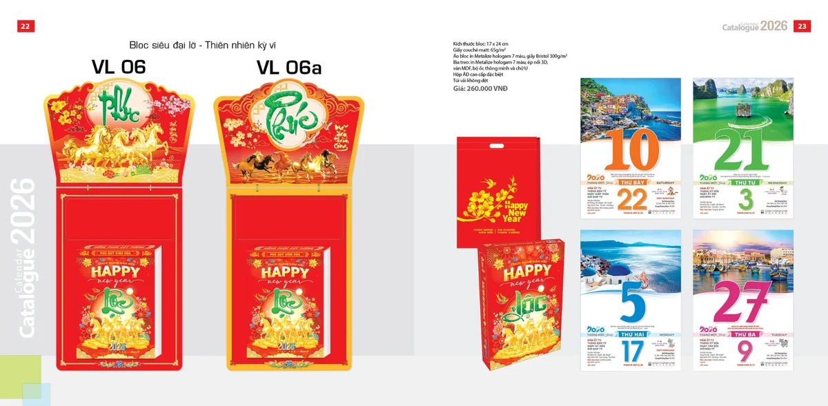Mẫu lịch bloc độc quyền đại - lỡ - trung Mẫu lịch bloc độc quyền đại - lỡ - trung