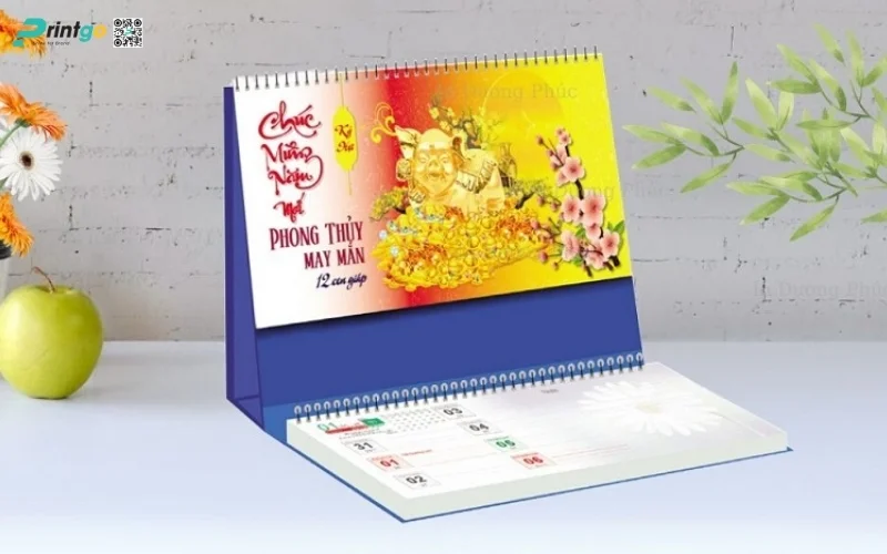 Lịch để bàn chữ M có những loại nào? 