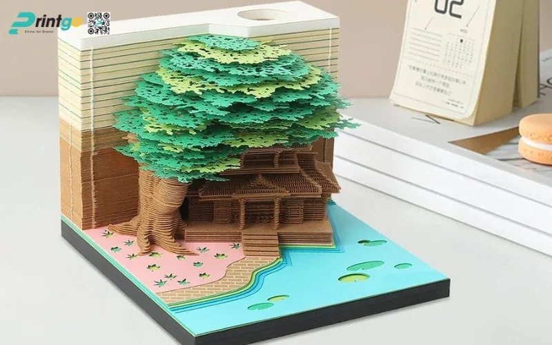 Mẫu lịch để bàn độc đáo 3D