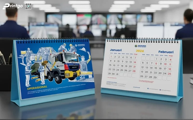 Mẫu lịch để bàn độc quyền kiểu dáng chữ A