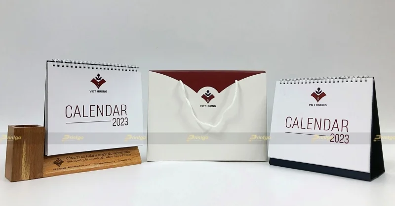 Lịch để bàn CTCP Hương liệu Việt Hương