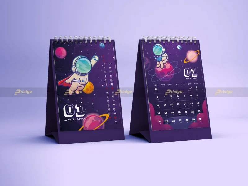 Bộ lịch để bàn thiết kế độc quyền của Printgo