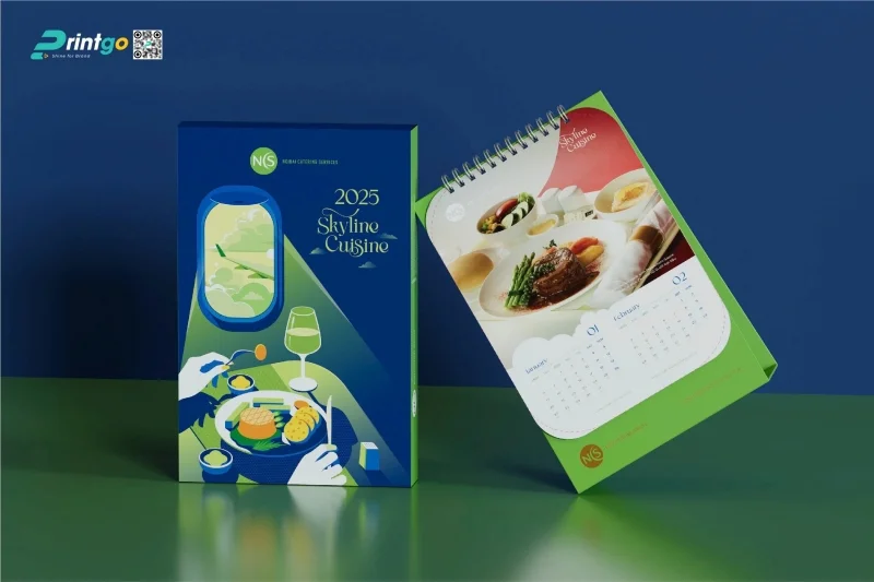 Lịch để bàn NCS 2025