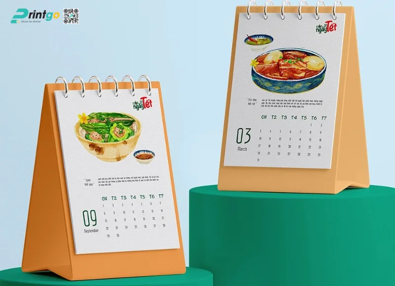 Một số chủ đề lịch để bàn độc quyền doanh nghiệp có thể khai thác