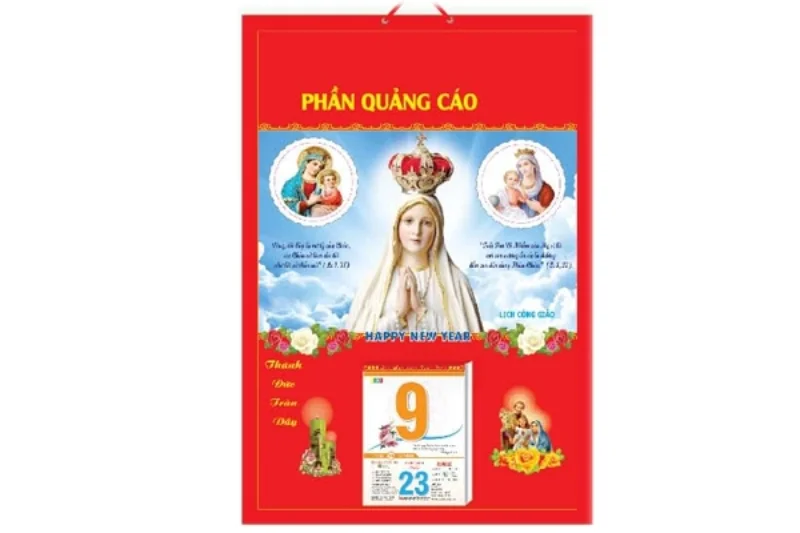 Lịch bloc Công giáo chuyên nghiệp 