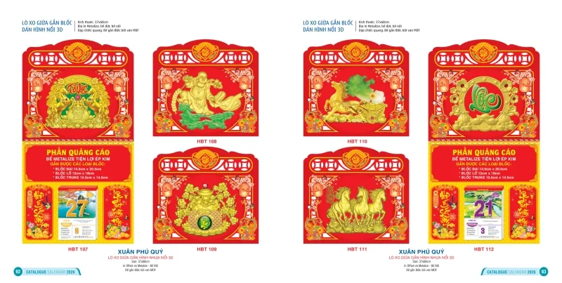 Mẫu lò xo giữa bộ số gắn bloc Hai Bà Trưng