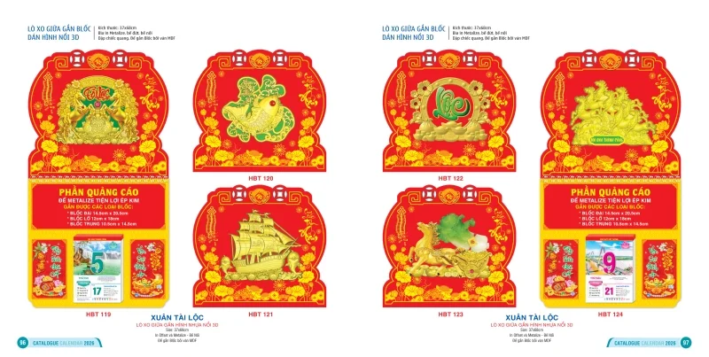 Mẫu lò xo giữa bộ số gắn bloc Hai Bà Trưng